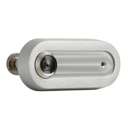 Door Viewer with label AXA LINIA BETA2 - F1 - Anodized natural