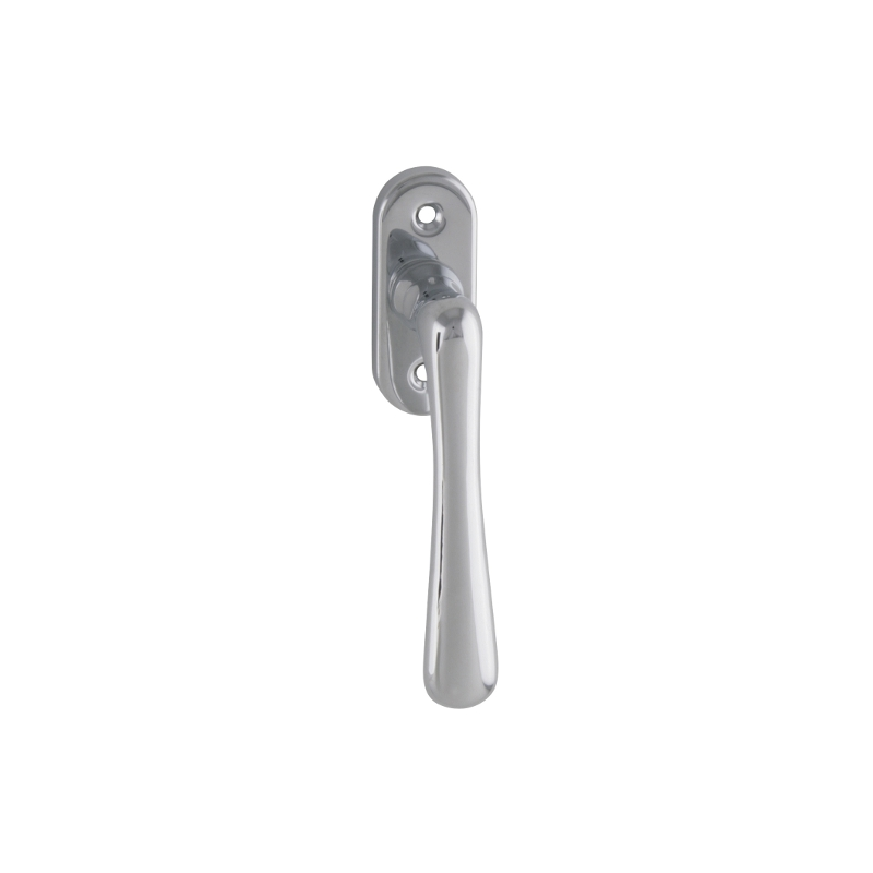ELEGANT - Window halfolive large - Polished chrome
