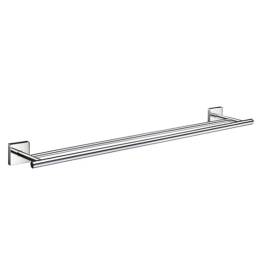 Towel rail double SMEDBO HOUSE Towel rail double SMEDBO HOUSE - Polished chrome