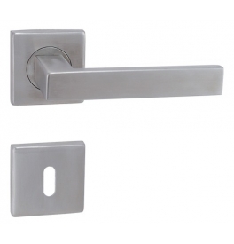 Handle MP - QUADRA - HR - Brushed stainless steel