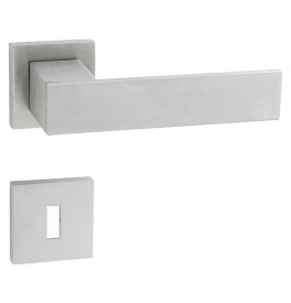 Handle JNF SQUARE - HR - BN - Brushed stainless steel
