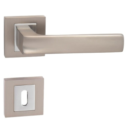 Türgriff HOLLY - HR - Nickel perle / Chrom glänzend