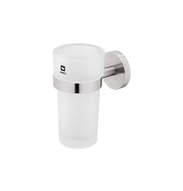 Kubek do mycia zębów NIMCO UNIX NIEREDZAWNE UNM 13058W-10 Kubek do mycia zębów NIMCO UNIX NIEREDZAWNE UNM 13058W-10