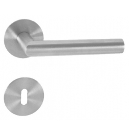 Handle MP - FAVORIT - R 3SM - BN - Brushed stainless steel