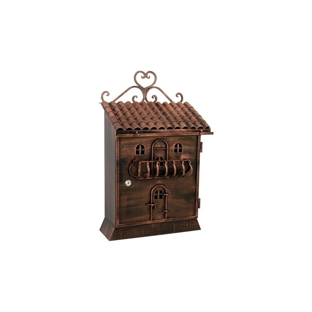 Mailbox FB614T - Black / Platinum copper