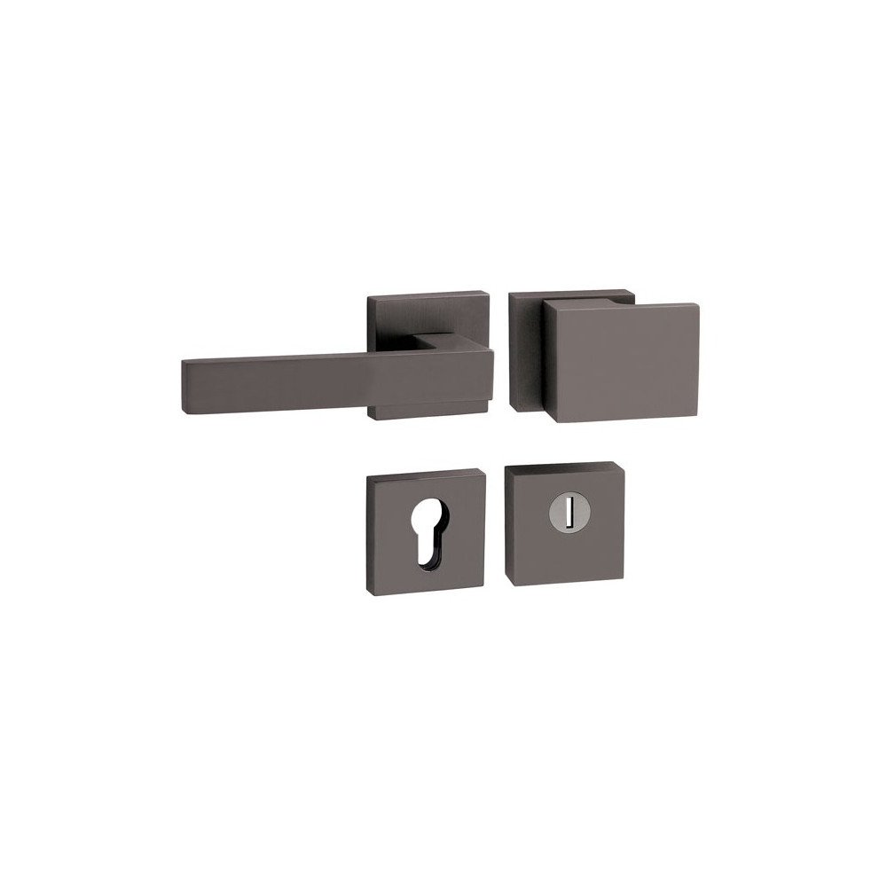 Klamka bezpieczeństwa TUPAI CUBO/SQUARE - HR 3230/2275 -  - Grafit matowy