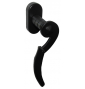 Window handle DK - TILLY - R - Forged black