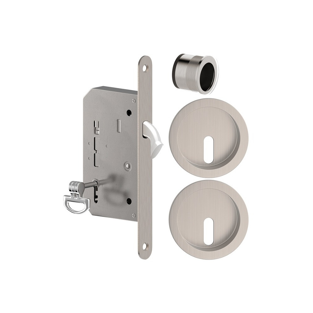 Set for sliding door METAL-BUD - ONS - Brushed nickel