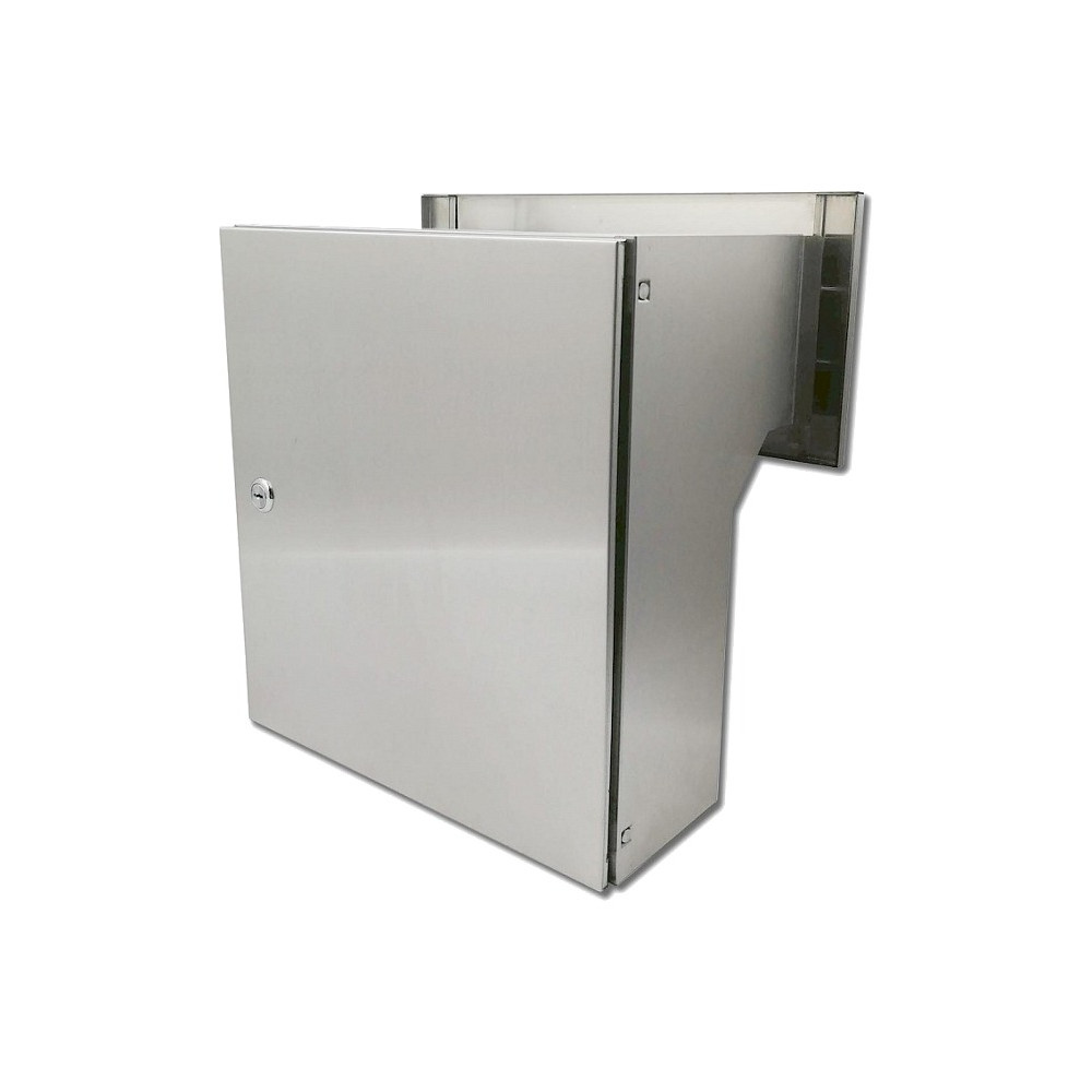 Postaláda oszlopba építhető X-FEST JAKUB 4 inox