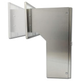 Fence-mounted mailbox X-FEST JAKUB 4 inox
