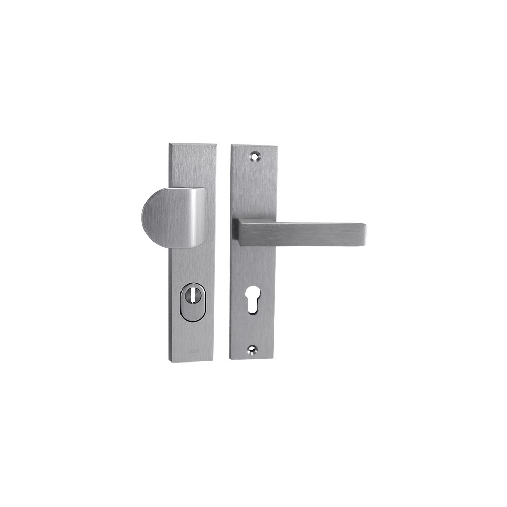 Klamka bezpieczeństwa AXA OMEGA2 - INOX anodowany