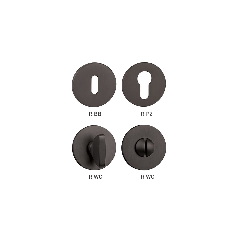 Rosette TUPAI R - 5S -  - Graphite matt