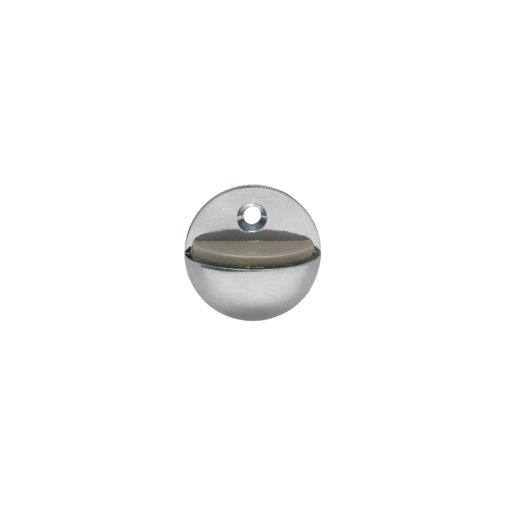 Door stopper semicircle - BN - Brushed stainless steel