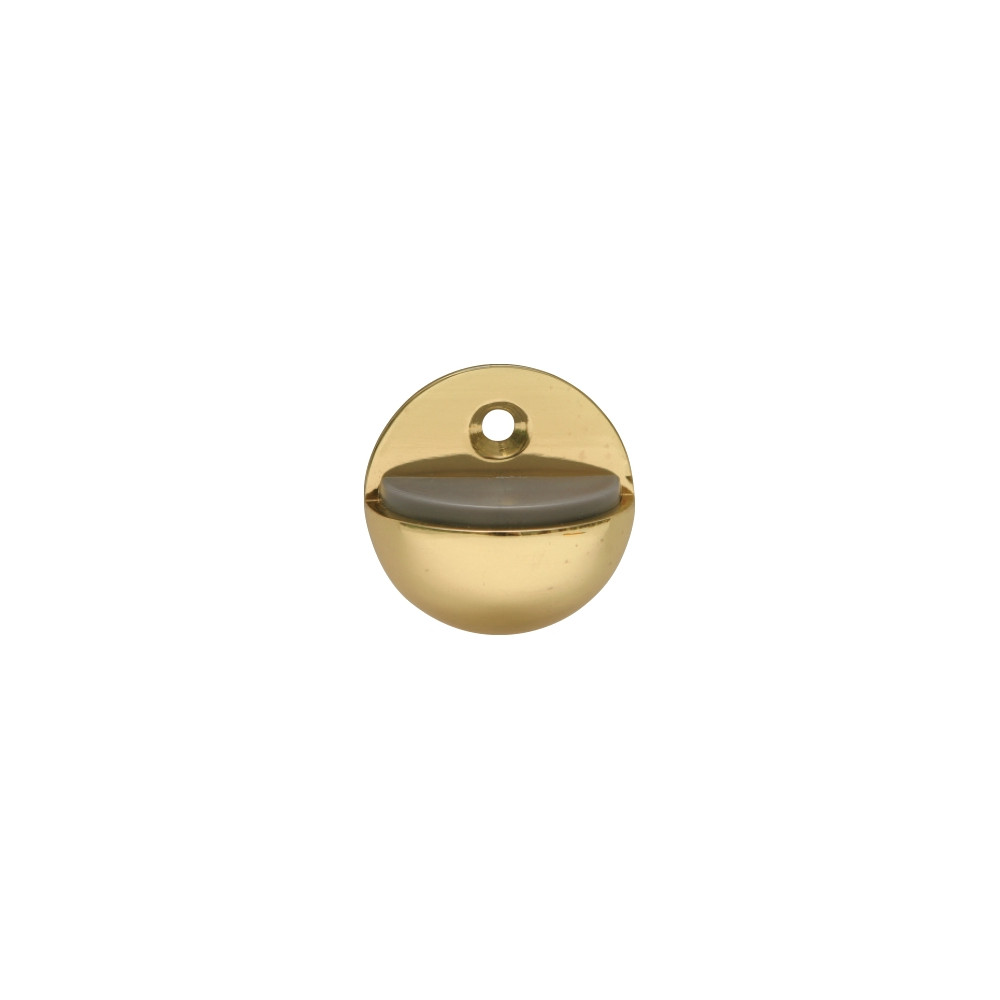 Door stopper semicircle - Gold polished