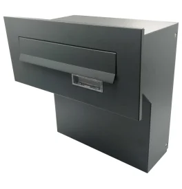 Mauerdurchwurf Briefkasten JAKUB 4 Mauerdurchwurf Briefkasten X-FEST JAKUB 4 Anthrazit
