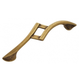Furniture handle WMN 532 - Patina on brass
