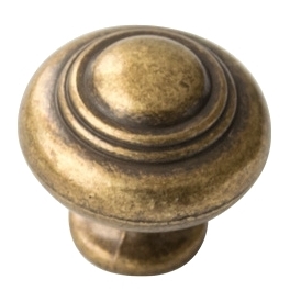 Furniture handle CERBERUS - Patina on brass