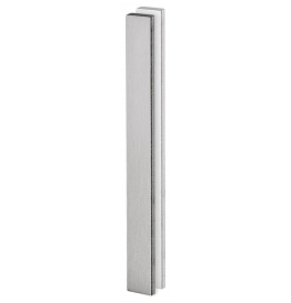 Shell for glass sliding door JNF IN.16.554.A - Brushed stainless steel