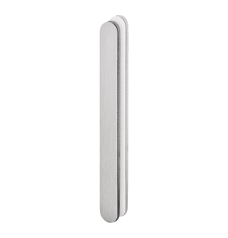 Shell for glass sliding door JNF IN.16.556.A - Brushed stainless steel Shell for glass sliding door JNF IN.16.556.A - Brushed stainless steel