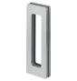 Shell for glass sliding door JNF IN.16.530 - Brushed stainless steel