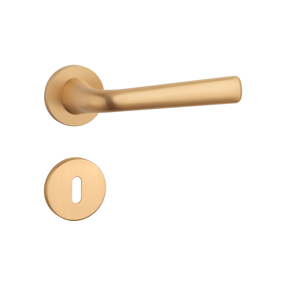 Handle APRILE TULIPA - R 7S - Brushed brass