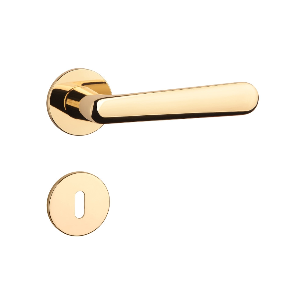 Handle APRILE ARIA - R 5S - Polished brass