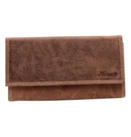 Leather euro wallet MERCUCIO
