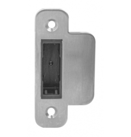 Counterplate for lock UNIQUE R8 - Brushed stainless steel