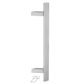 Fogantyú FIMET K41Z Ajtó fogantyú FIMET K41Z - Szálcsiszolt inox