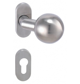 Ball 55 - UOR - Brushed stainless steel