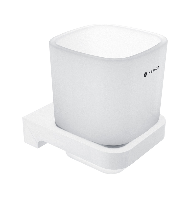 Fogkefe-kupa NIMCO MAYA WHITE MAB 29058C-05 Fogkefe-kupa NIMCO MAYA WHITE MAB 29058C-05