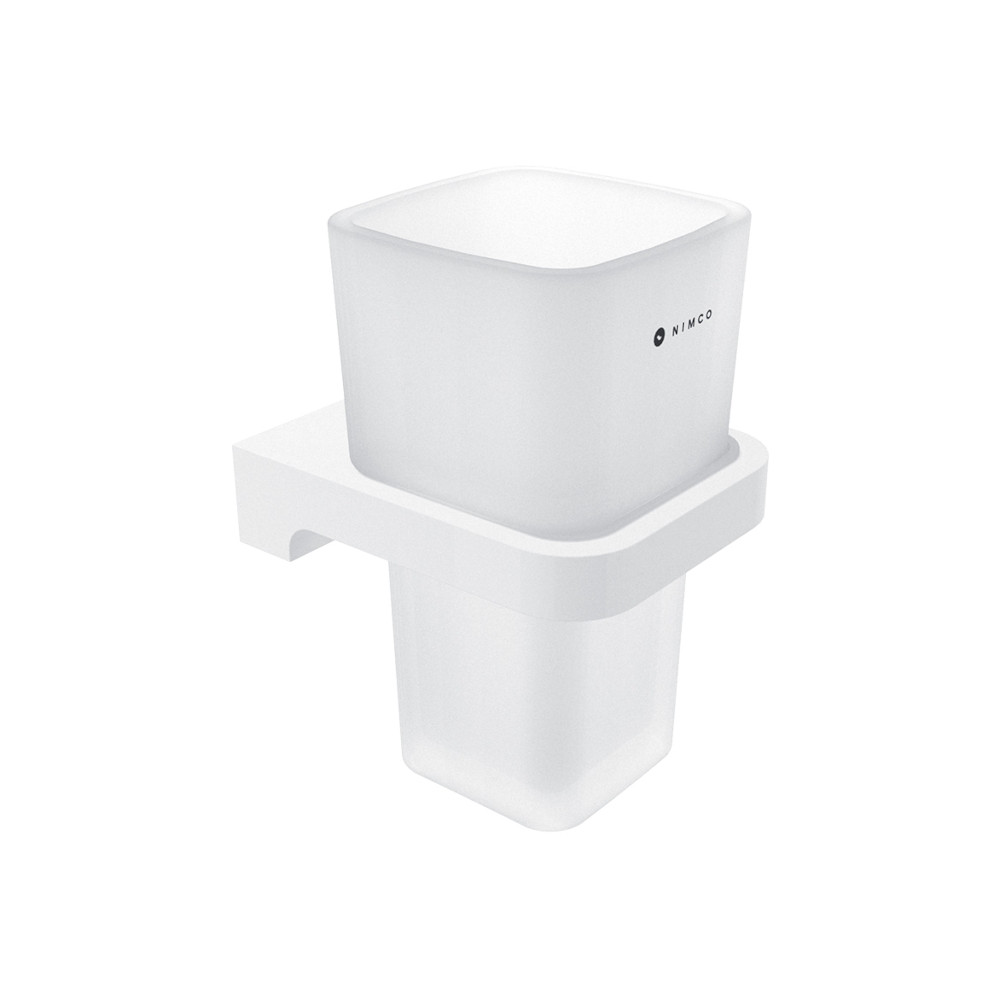 Zahnputzbecher NIMCO MAYA WHITE MAB 29058H-05