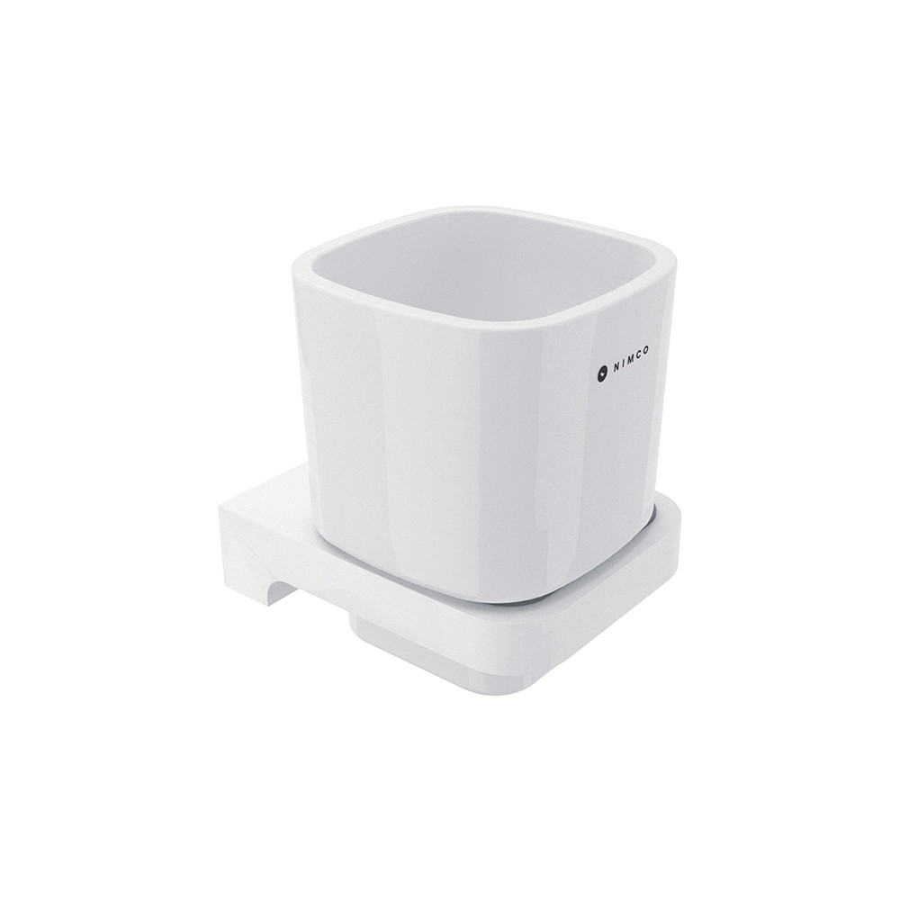 Zahnputzbecher NIMCO MAYA WHITE MAB 29058K-05