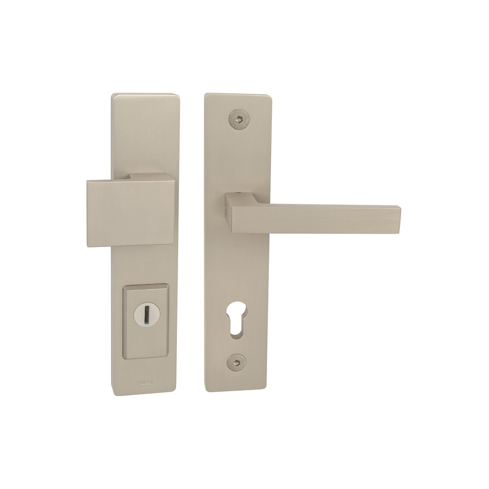 Sicherheitsbeschlag TUPAI FORTE 3214 / SQUARE 2275 - Nickel matt