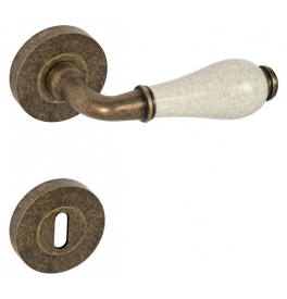 Handle LEONTINA - R - OBA - Antique bronze