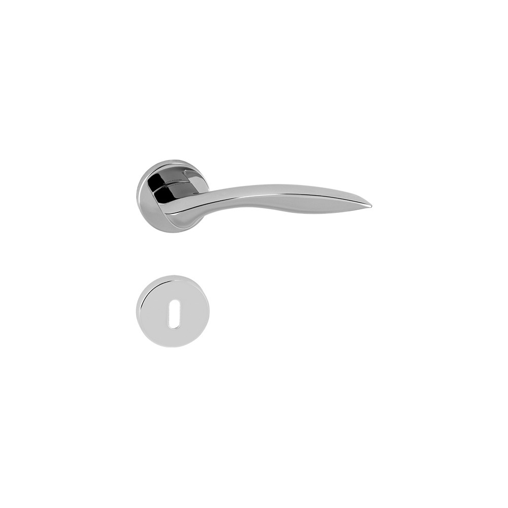 Kľučka CHICAGO - R - Chróm lesklý