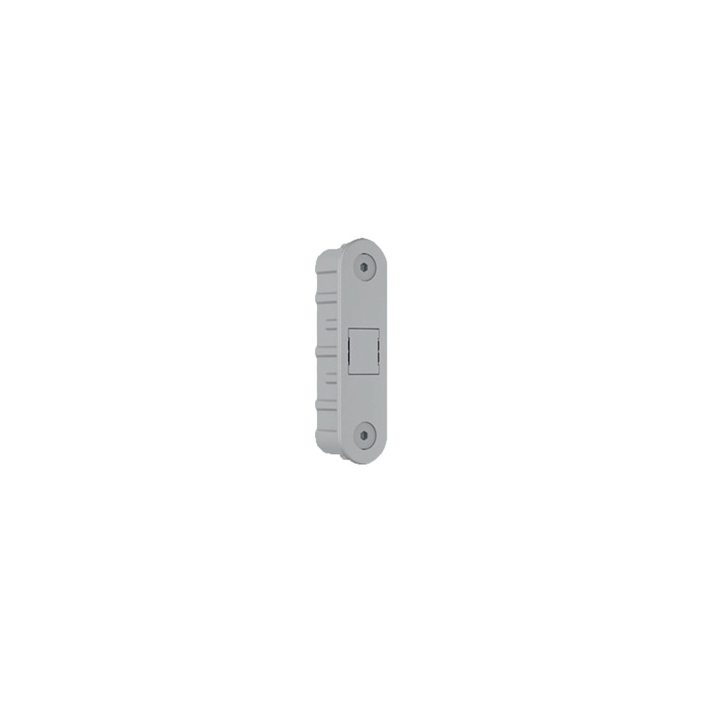 Counterplate for magnetic lock AGB ALU-TOUCH (aluminum) - Gray matt