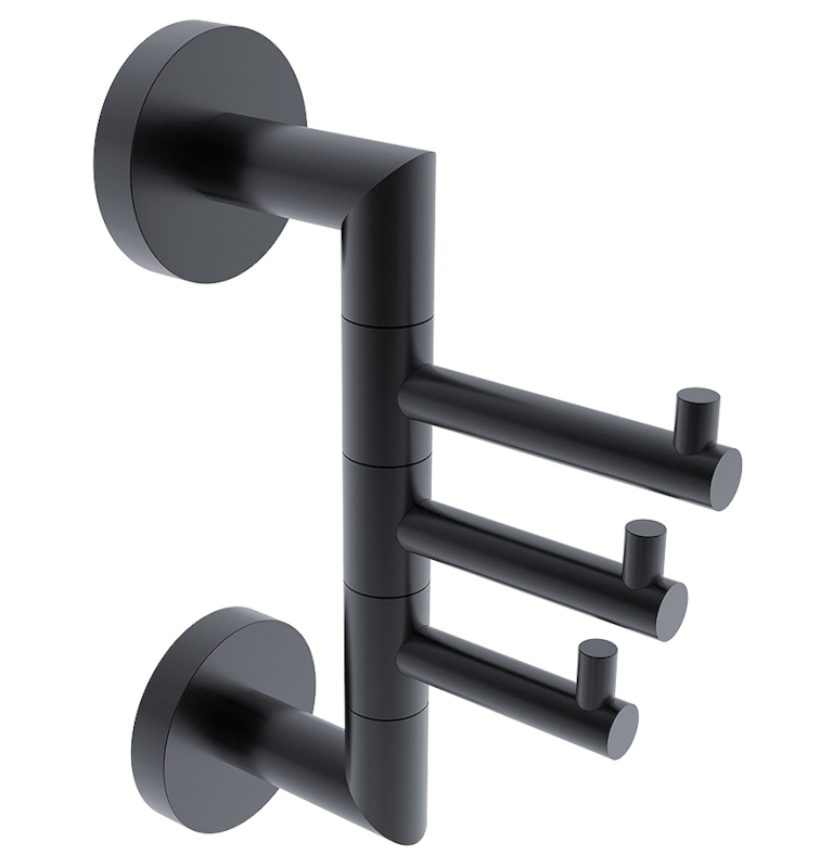 Tripla akasztó NIMCO UNIX BLACK Tripla akasztó NIMCO UNIX BLACK