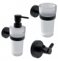 Set of bathroom accessories NIMCO UNIX BLACK