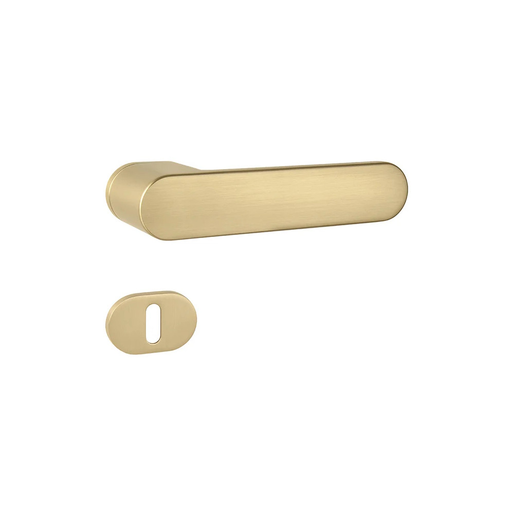 Door handle MPK IMPRESSA - OR - Gold matt