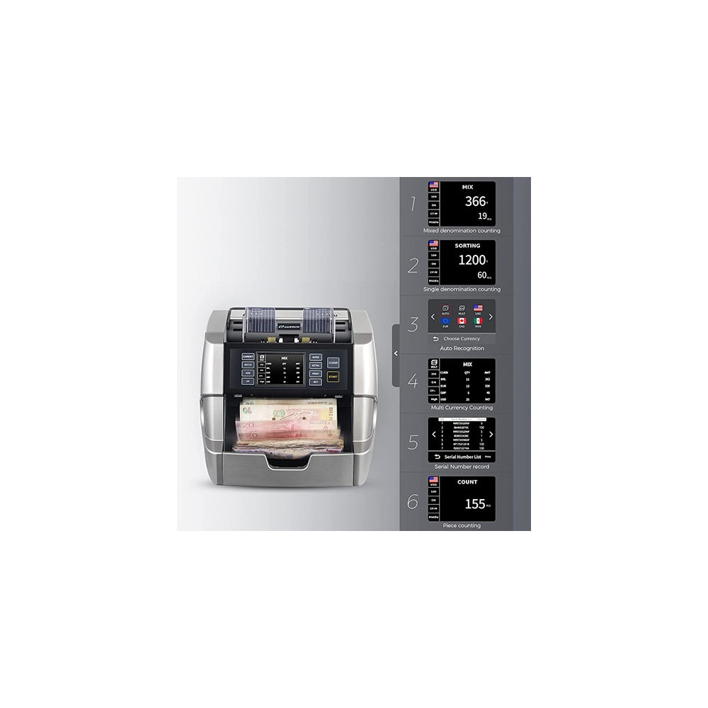 Geldscheinzähler Cashtech 9200