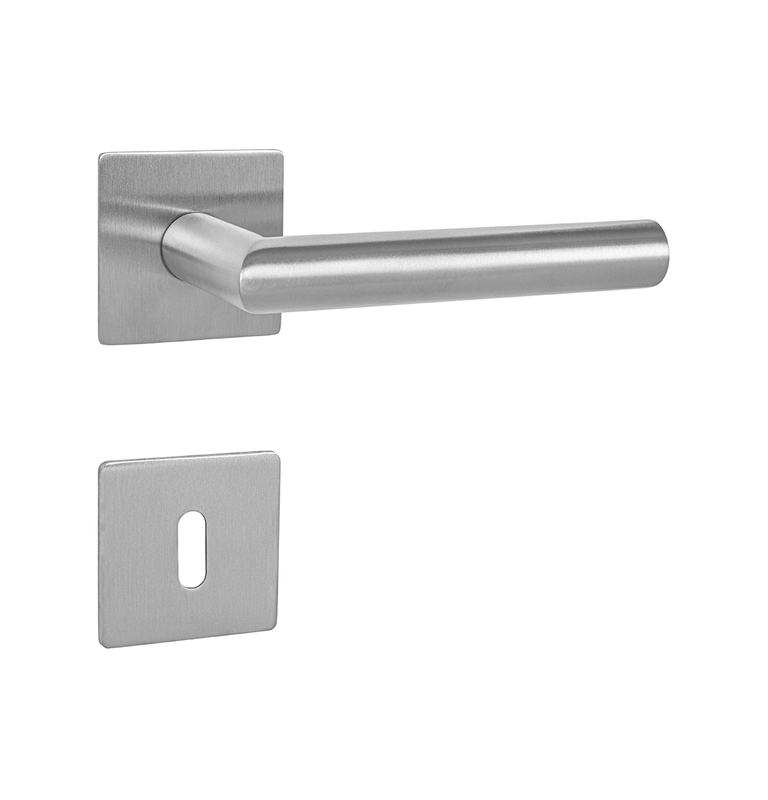 Door handle MP FAVORIT - HR 3SM - Brushed stainless steel Door handle MP FAVORIT - HR 3SM - Brushed stainless steel