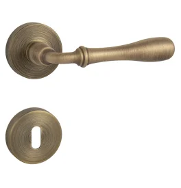 Kilincs CARINA 2 - R Kilincs CARINA 2 - R - Bronz súrolt
