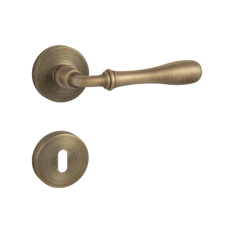Kilincs CARINA 2 - R - Bronz súrolt