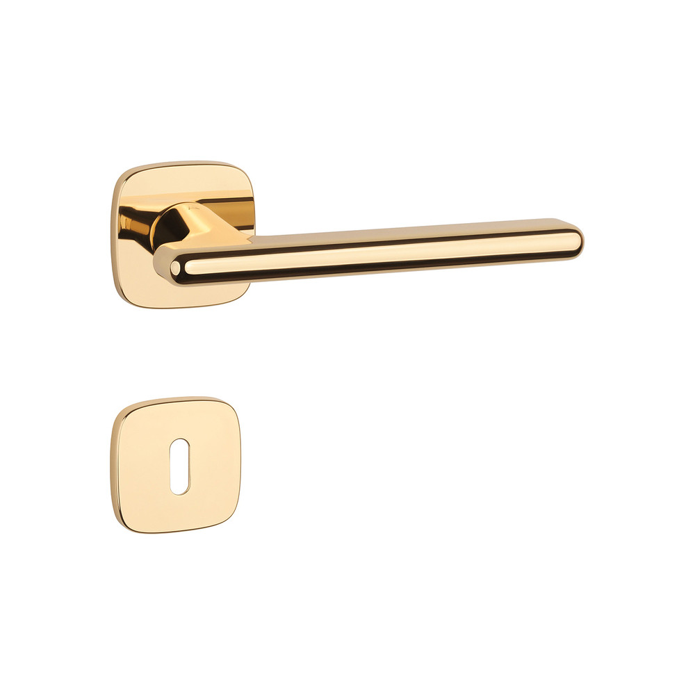 Door handle APRILE MARANTA - HRO 7S - Gold polished