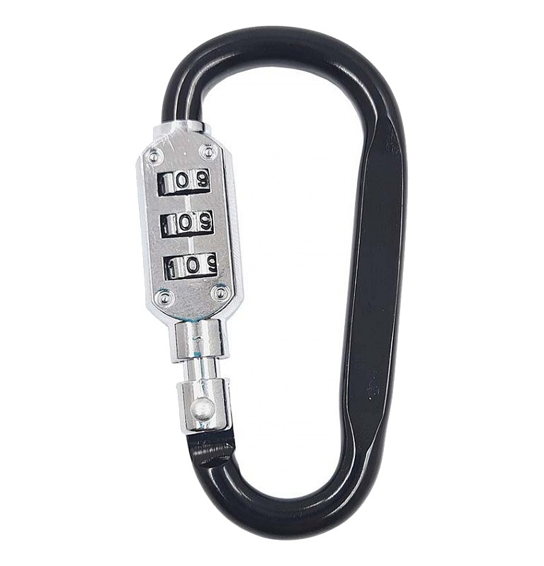 Zahlenschloss-Karabiner Zahlenschloss-Karabiner