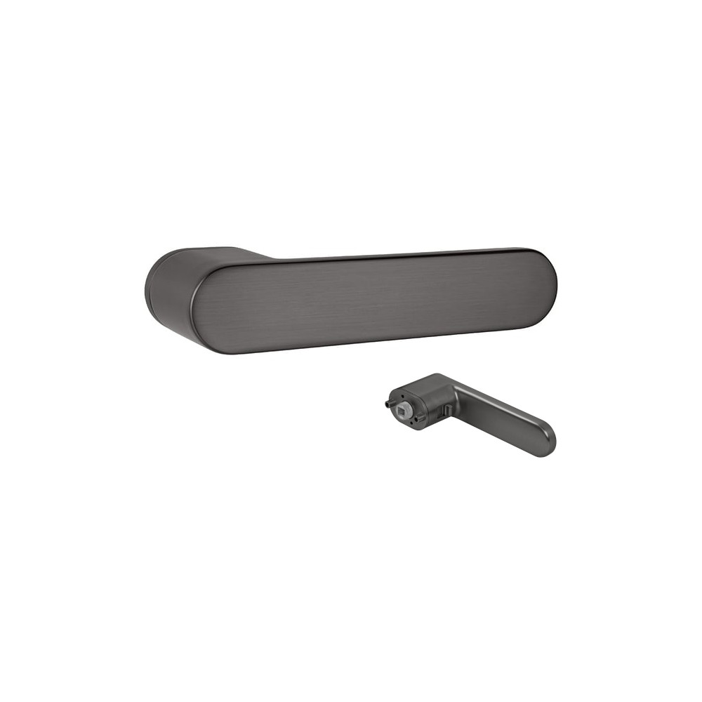 Door handle MPK IMPRESSA SWITCH LOCK - OR - Graphite matt
