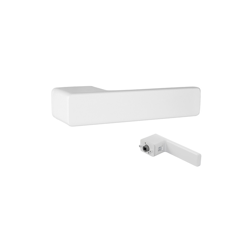 Door handle MPK PERFECTA SWITCH LOCK - RT - White matt