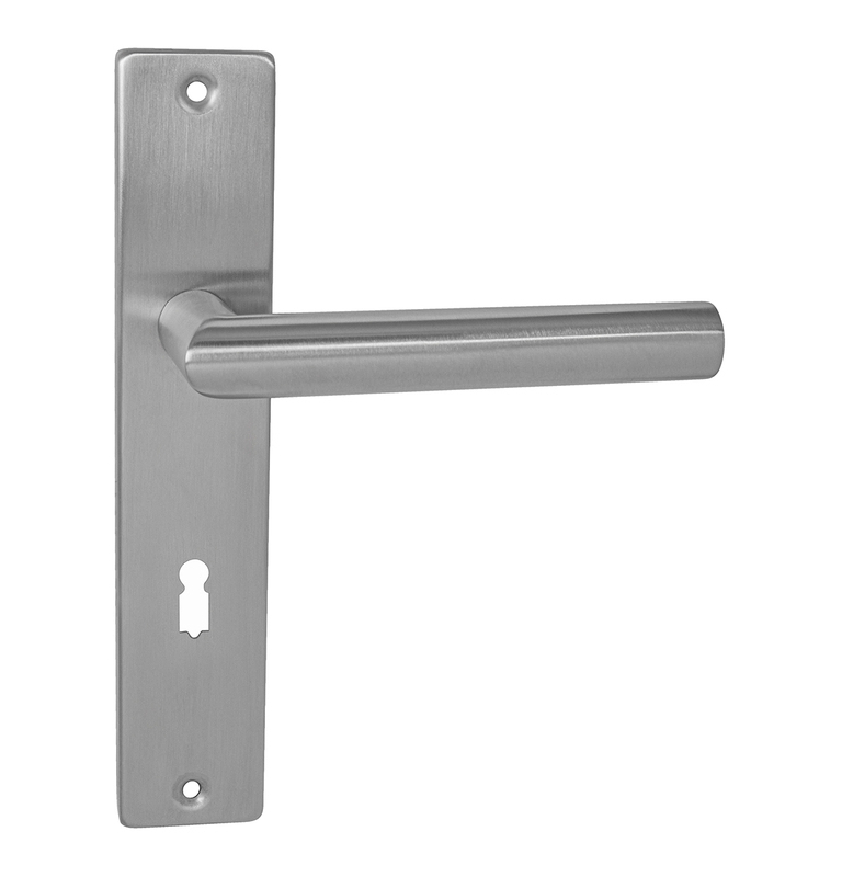 Handle MPK FAVORIT - SH - Brushed stainless steel (BB - keyhole) Handle MPK FAVORIT - SH - Brushed stainless steel (BB - keyhole)