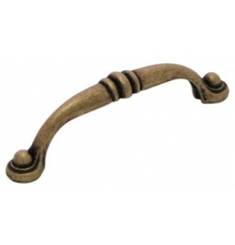 Furniture handle ROMY - Patina on brass